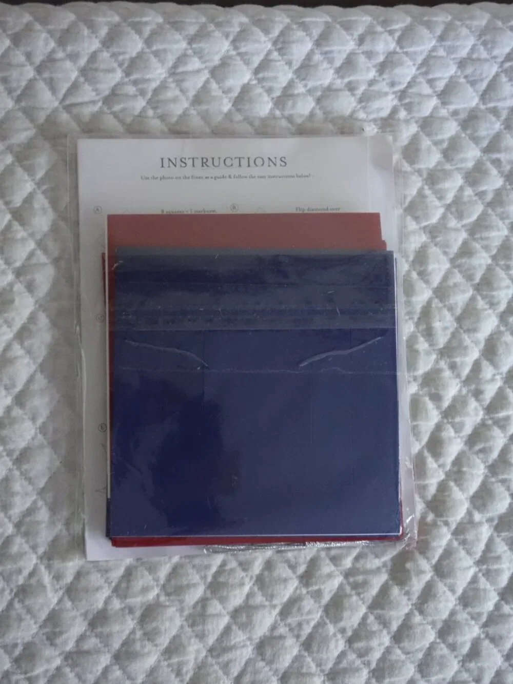 New NIP PAPER SOURCE Patriotic Starburst Kit